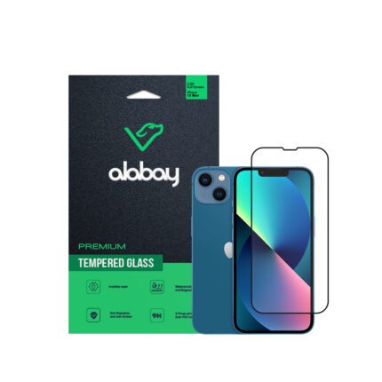 Захисне скло Alabay для iPhone 13 Mini Anti Static (Black) купити оптом
