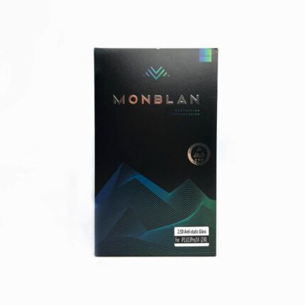 Захисне скло Monblan для iPhone 13/13 Pro/14 2.5D Anti Static 0.26mm (Black) купити оптом