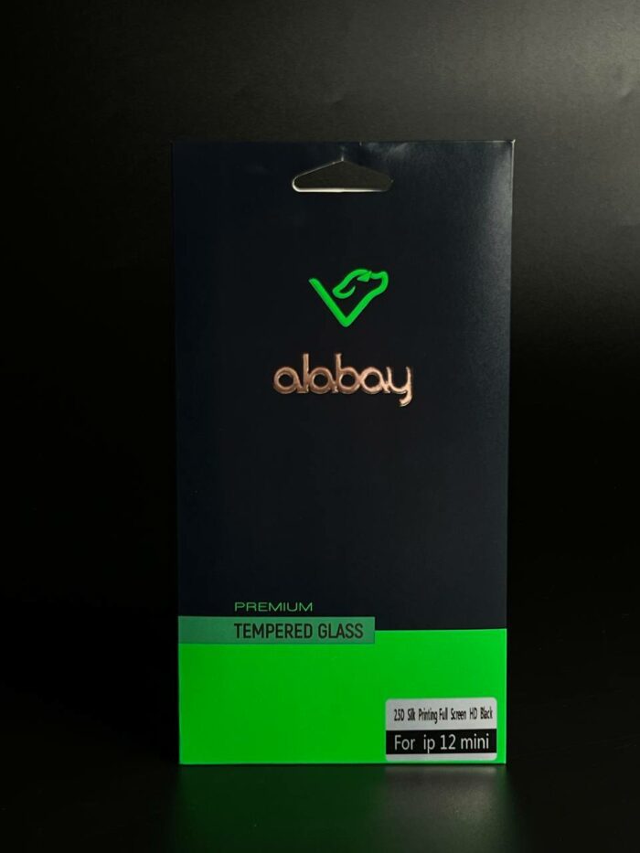 Захисне скло Alabay для iPhone 12 Mini Anti Static (Black) купити оптом