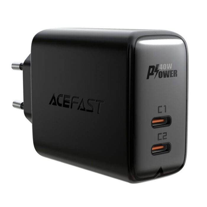 Адаптер Acefast A9 USB-C+USB-C PD 40W купити оптом