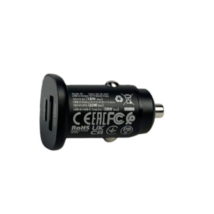 Прикурювач Acefast B1 Mini USB-C + USB-A купити оптом
