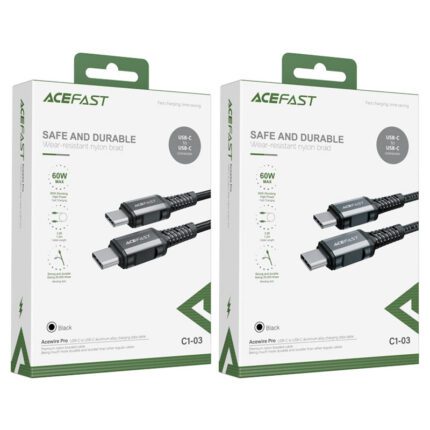 Кабель Acefast C1-03 Aluminium Alloy USB-C to USB-С купити оптом