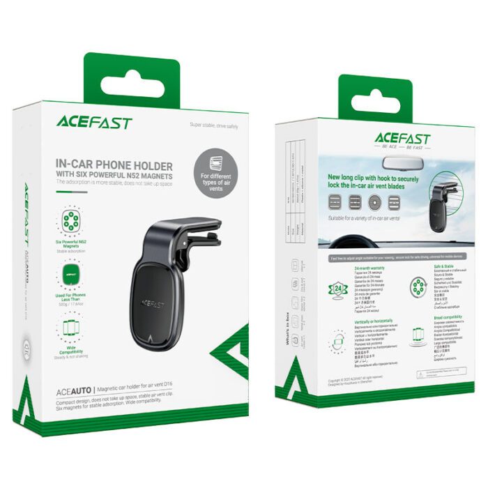 Автотримач магнітний Acefast D16 Magnetic Holder for Air Vent купити оптом
