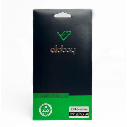 Захисне скло Alabay для iPhone 13/13 Pro/14 Anti Static (Black) купити оптом