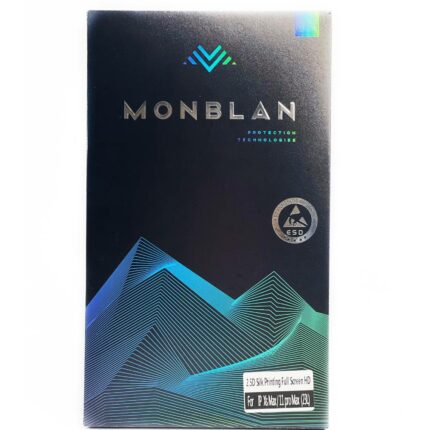 Захисне скло Monblan для iPhone Xs Max/11 Pro Max 2.5D Anti Static 0.26mm (Black) купити оптом