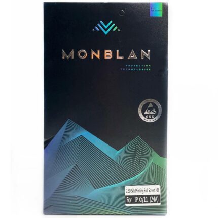 Захисне скло Monblan для iPhone Xr/11 2.5D Anti Static 0.26mm (Black) купити оптом