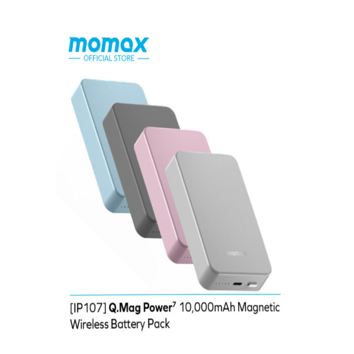 Battery Pack Momax Q.Mag Power7 Magnetic Wireless 10000mAh купити оптом