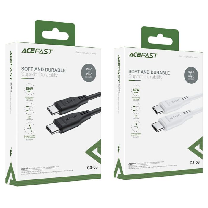 Кабель Acefast C3-03 USB-C to USB-C купити оптом