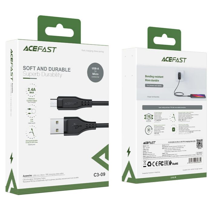 Кабель Acefast C3-09 Micro USB купити оптом