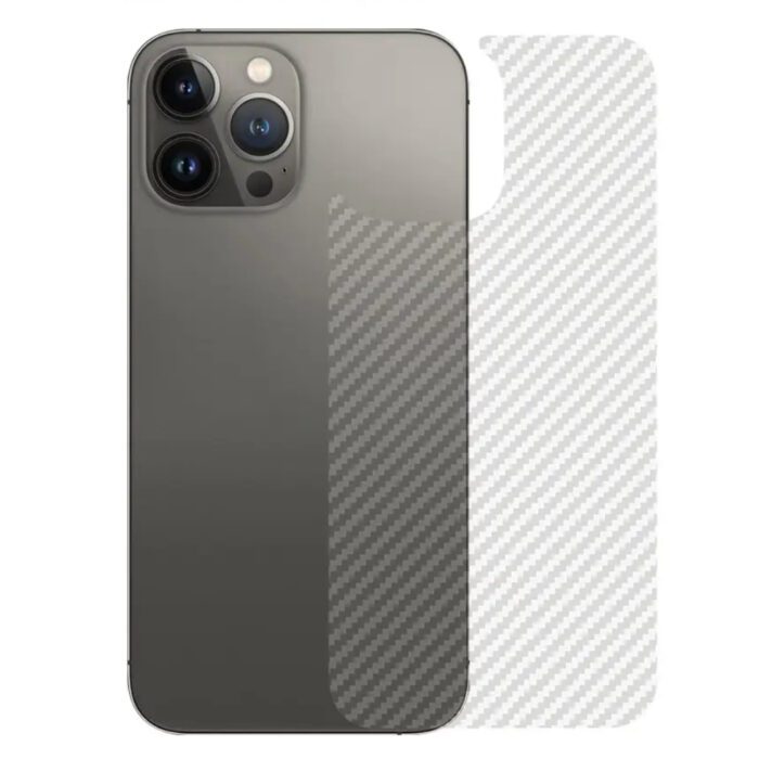 Захисна задня плівка для iPhone 13 Pro Max (Carbon) купити оптом