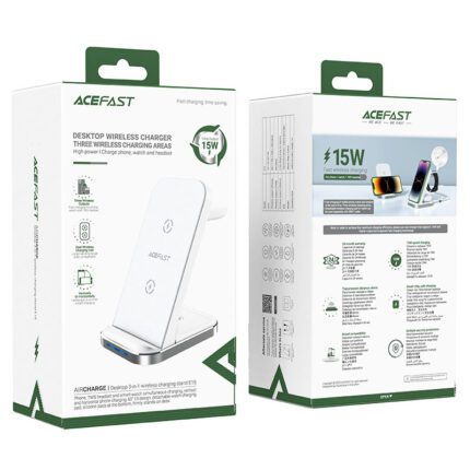 Бездротова зарядка Acefast E15 3in1 Charging Stand купити оптом