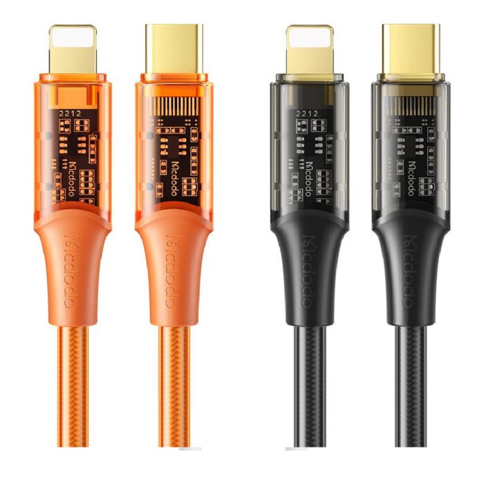 Кабель McDodo [CA-1590] USB-C to Lightning 36W Amber Series 1.2m купити оптом