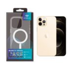 Чохол Monblan для iPhone 12/12 Pro Magnetic Crystal Series (Transparent) купити оптом