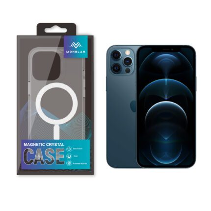 Чохол Monblan для iPhone 12 Pro Max Magnetic Crystal Series (Transparent) купити оптом