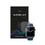 Захисне скло Monblan для Apple Watch 41mm PMMA (Black) купити оптом