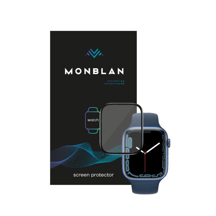 Захисне скло Monblan для Apple Watch 41mm PMMA (Black) купити оптом