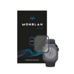 Захисне скло Monblan для Apple Watch 42mm 3D Full Glue (Black) купити оптом
