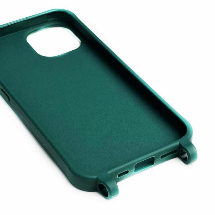 Чохол Silicone Case для iPhone 13 Pro Max з ремінцем на плече купити оптом