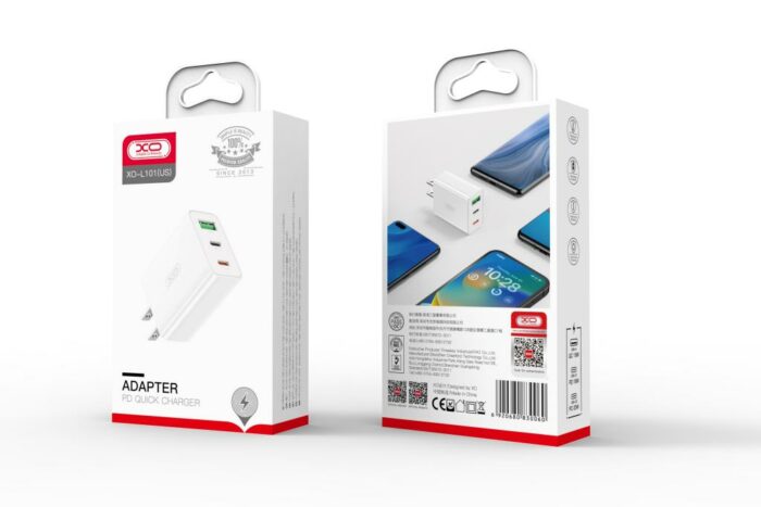 Адаптер XO [L101] USB-C + USB-A 20w купити оптом