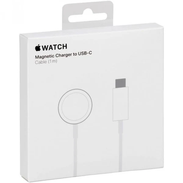 Кабель Apple [MLWJ3] Watch Magnetic Fast Charger to USB-C Cable 1m (White) купити оптом