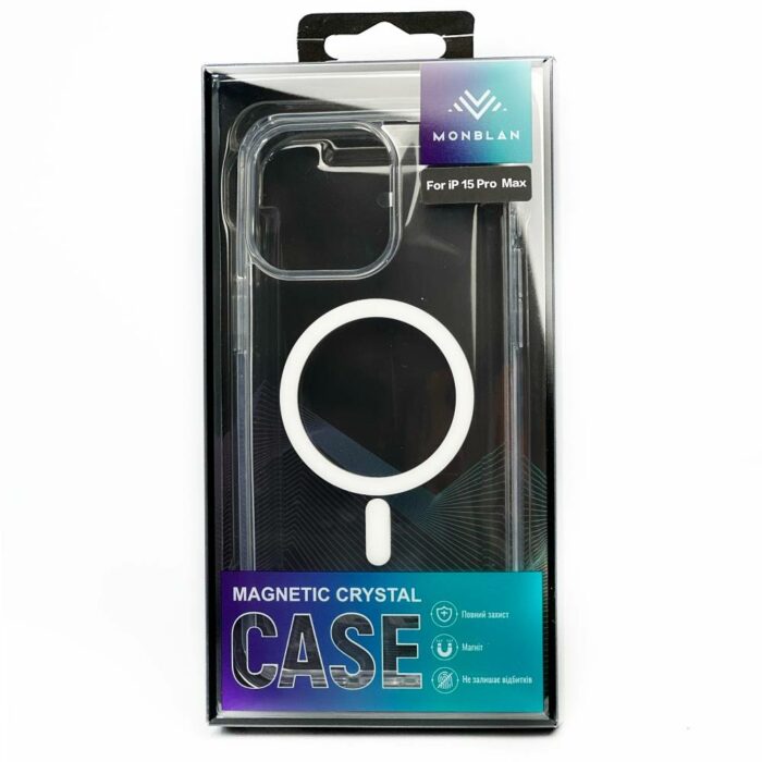 Чохол Monblan для iPhone 15 Pro Max [MMC15PM] Magnetic Crystal Series купити оптом