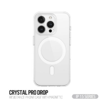 Чохол Blueo для iPhone 15 [B41] Crystal Pro Drop Resistance With Magnetic Series купити оптом
