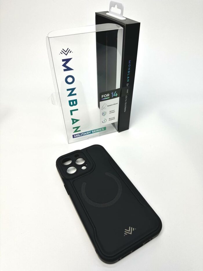 Чохол Monblan для iPhone 14 Pro [MM14P] Military Series (Black) купити оптом