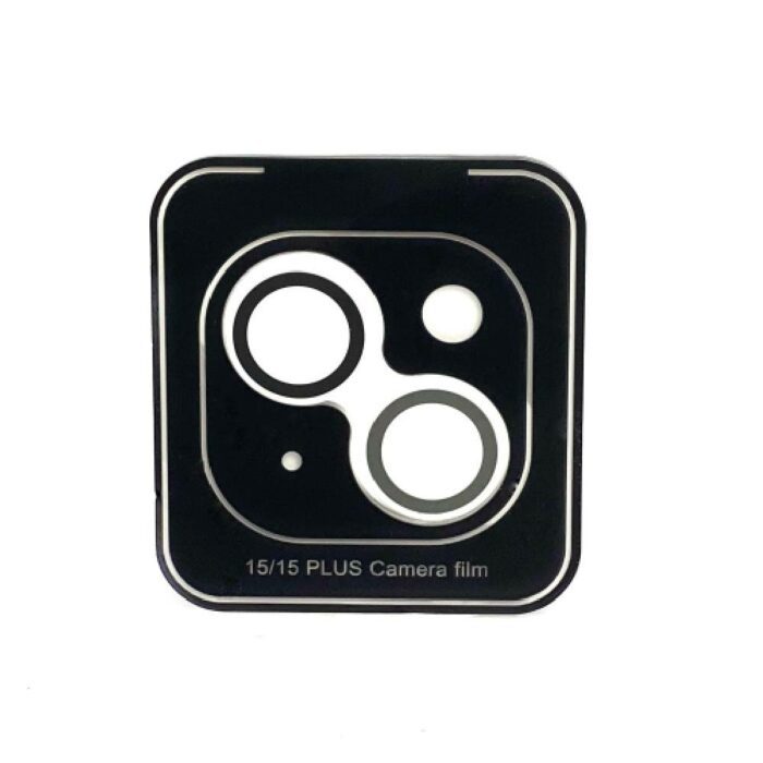 Захисне скло Monblan для камери iPhone 15/15 Plus Metal Ring Series купити оптом