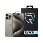 Захисне скло LeRois для iPhone 15 Pro 3D [+ Matte Back Film] (Black) купити оптом