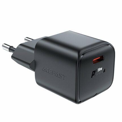 Адаптер Acefast A73 USB-C Mini PD20W GaN (Black) купити оптом